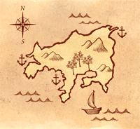 小豆島の地図